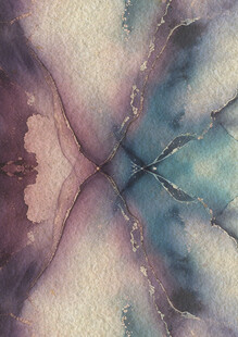 梦幻抽象对称纹理图案