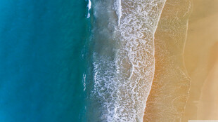 海浪沙滩