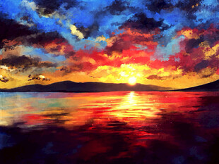 夕阳