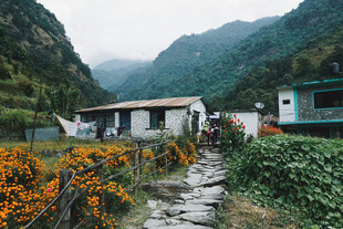 山间小屋
