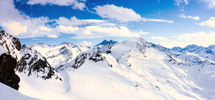 雪山美景