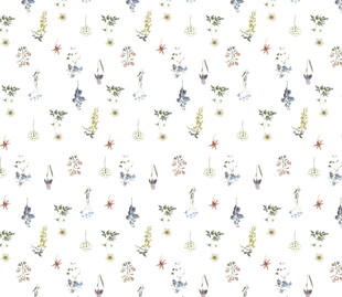 花卉图案背景 清新雅致