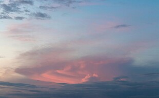 绚丽晚霞天空美景