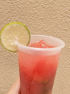 西瓜柠檬茶