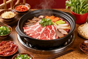 涮羊肉火锅