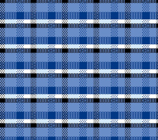 几何图案蓝色系像素风背景 格子