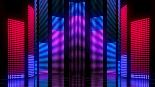 炫彩灯光舞台场景