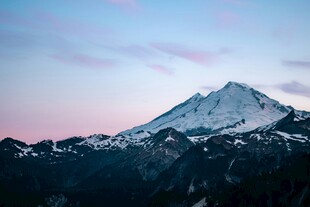 壮丽雪山美景