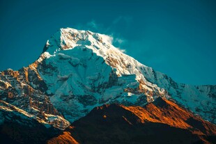 壮丽雪山美景