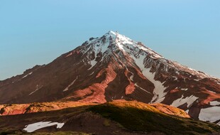 壮丽雪山景观