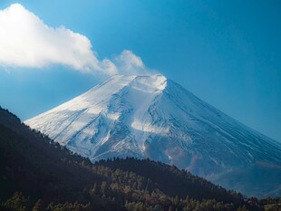 壮丽富士山景