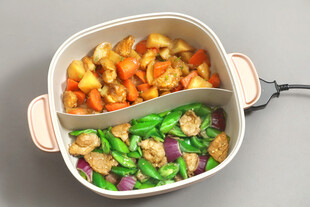 青椒肉片 土豆