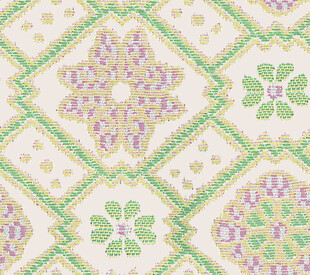 复古花卉几何图案纹理