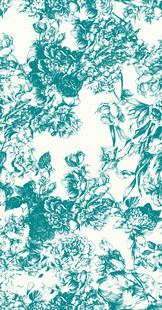 蓝绿色抽象纹理背景图