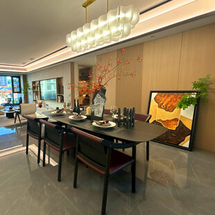 现代简约风餐厅室内场景