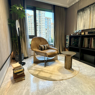 现代简约风客厅休闲角落