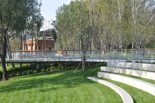 北京坝河现代景观