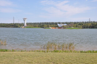 北京朝阳坝河景观蓄滞洪区