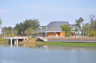 北京朝阳坝河景观