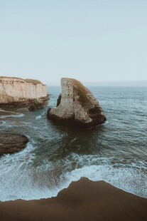 海边独特岩石景观