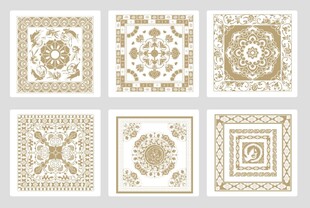 传统中式花纹图案