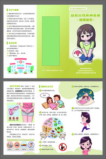 盆腔炎性疾病患者健康指引三折页