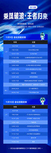 AI科技蓝色长图