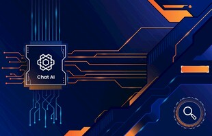 科技风电路板背景设计