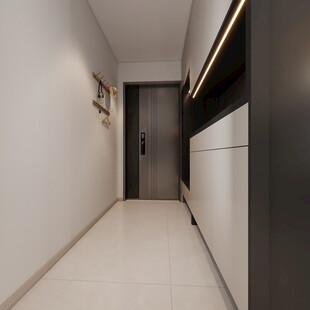 现代简约风走廊过道设计