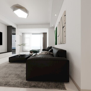 现代简约风格客厅一角