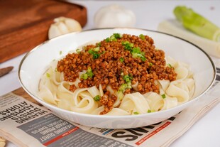 肉酱拌面