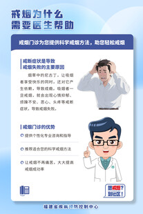 戒烟海报 为什么需要医生帮助