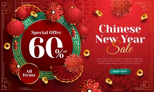 中国新年60折扣促销