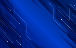 蓝色科技风抽象线条背景