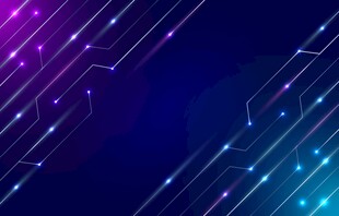 炫彩科技线条背景图