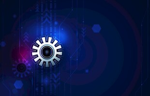 科技齿轮背景图