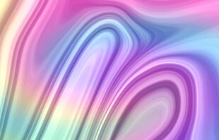 梦幻渐变流体艺术图案