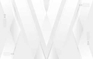 白色几何建筑空间