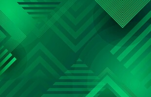 绿色几何抽象背景图案