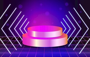 炫彩舞台展示台