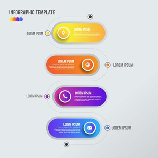 多彩信息模板展示