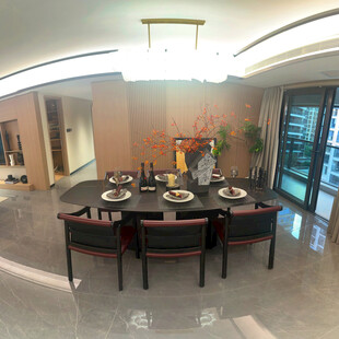 中式风格餐厅室内布置