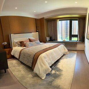 现代简约风格卧室室内图