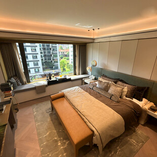 现代风格豪华卧室室内景