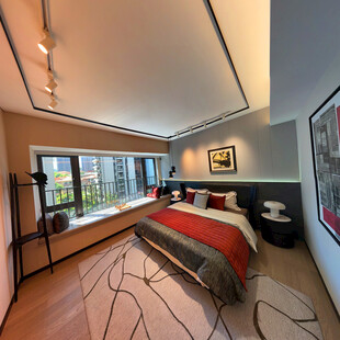 现代简约风格温馨卧室