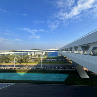 现代建筑景观俯瞰图