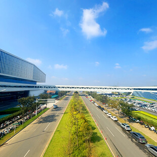 现代化城市道路景观