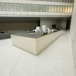 现代风格大厅接待台