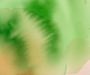 淡彩绿色抽象水彩背景图