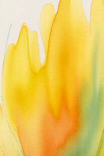 梦幻水彩渐变抽象艺术画面